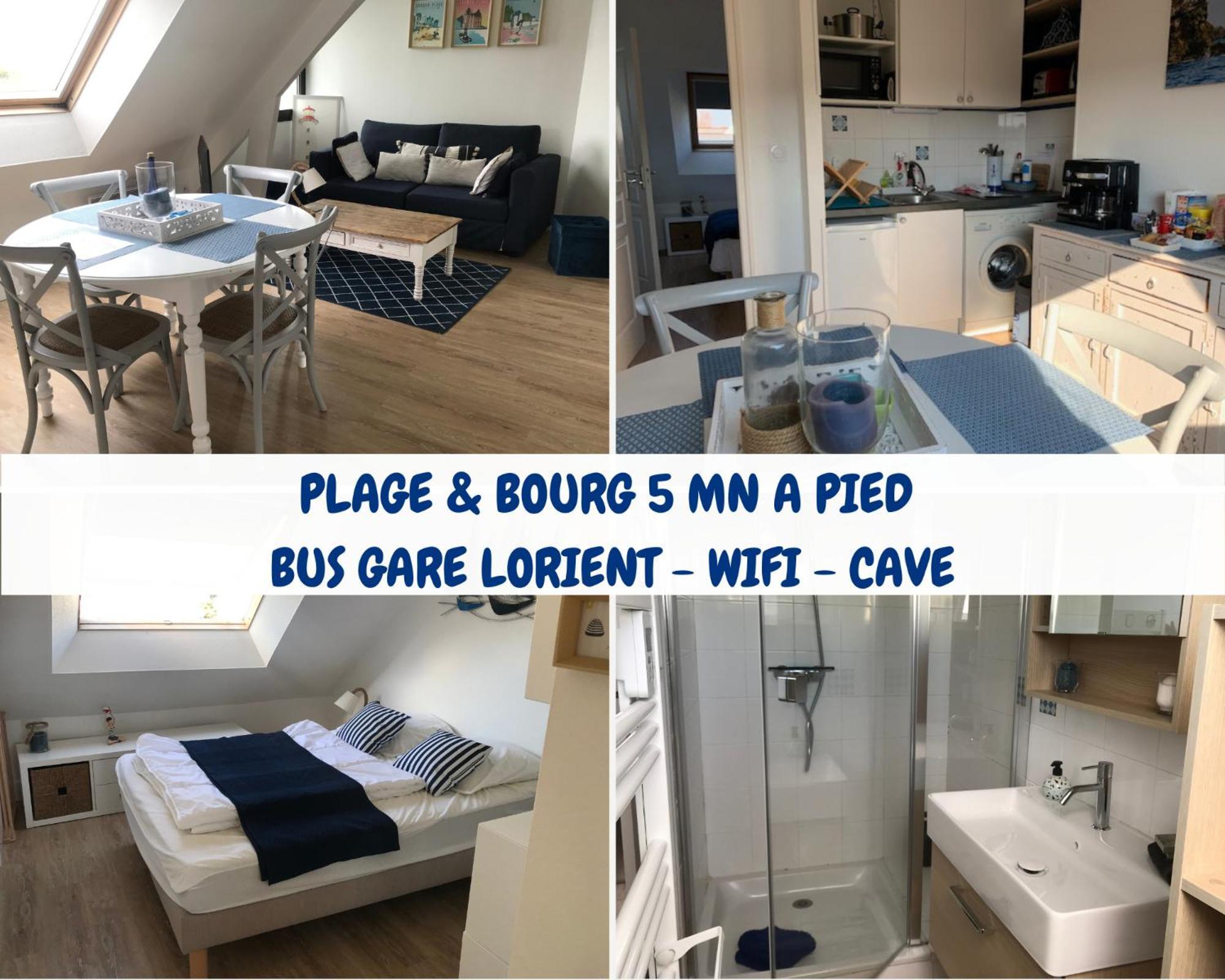 Tout A Pied ! T2 25M2 - Parking Prive - Wifi Apartment Larmor-Plage Luaran gambar